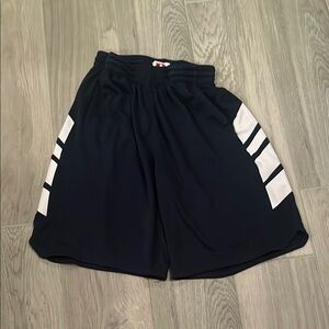 Dennys Boys Blue and White Shorts Size: L
